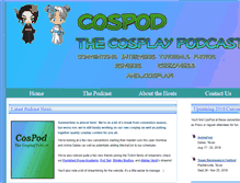 Tablet Screenshot of cospod.org